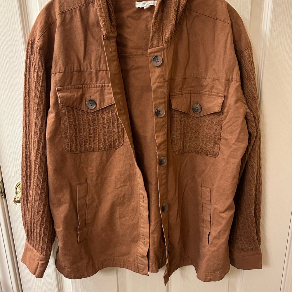 Maurices Brown Lightweight jacket.